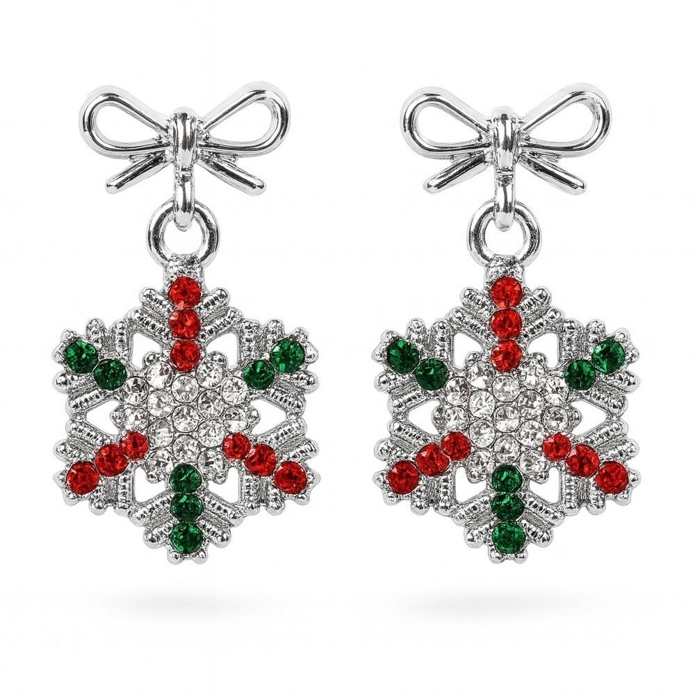 ⚜️ Cute Christmas Earrings - Picture 1 of 5